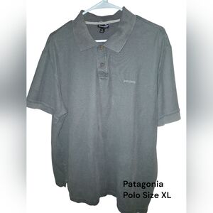 Patagonia Charcoal Men's Polo Shirt